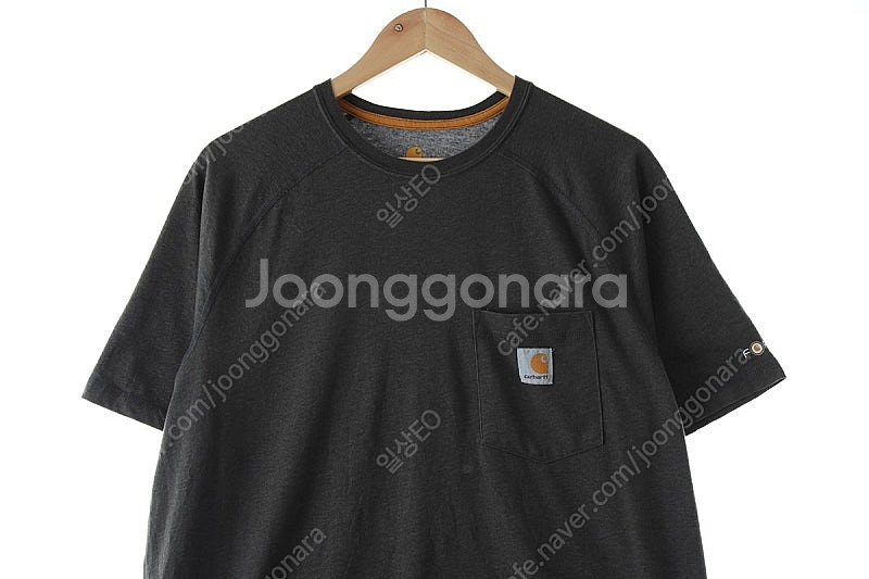 (L) 칼하트 반팔 티셔츠 그레이 아메카지 한정판--2