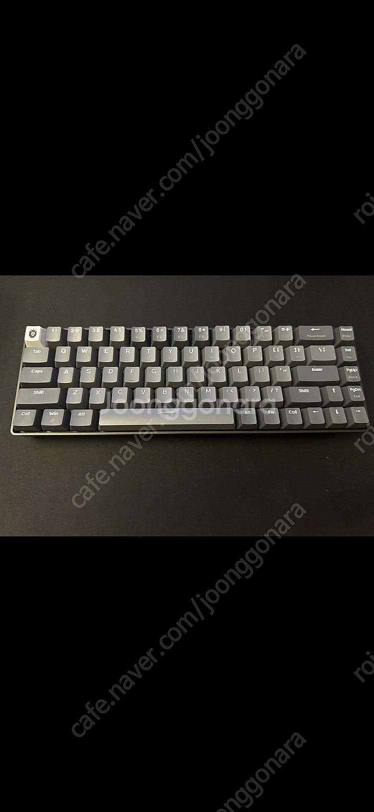 K68 키보드 팝니다(바다소금축+스테빌윤활+흡음재+테이...--0
