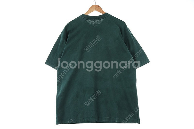 (L) 칼하트 반팔 티셔츠 그런지 이염 그린--5
