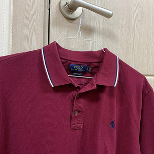 폴로 XL 카라 셔츠 버건디