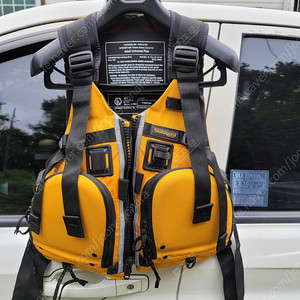 카약, 밸리용 스톨퀴스트 피셔맨 구명조끼 PFD 망고색상