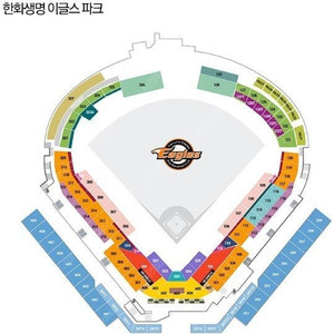 8월15일 한화vsLG 3루 내야커플석