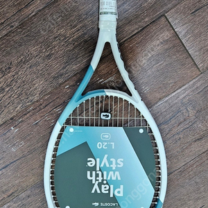 라코스테 테니스라켓 L20 새제품 275g
