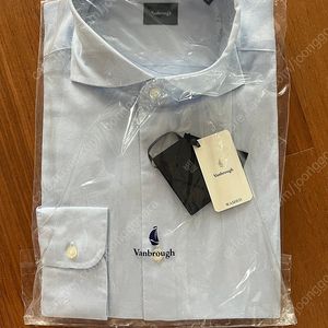 밴브루 하늘색 셔츠