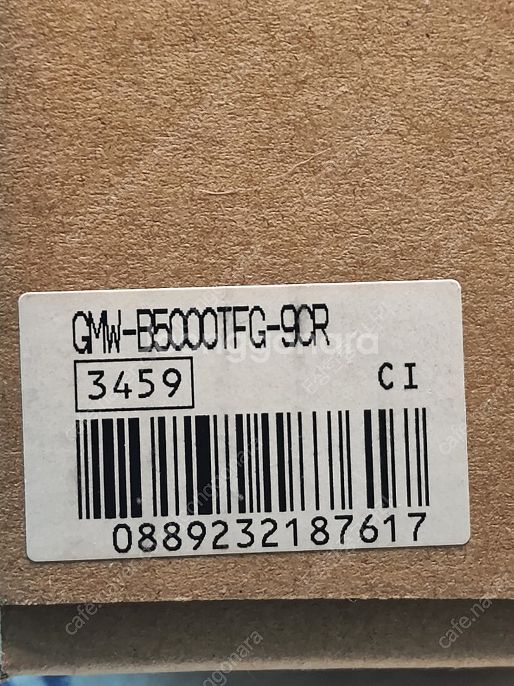 GMW-b5000TFG-9DR 새제품--1