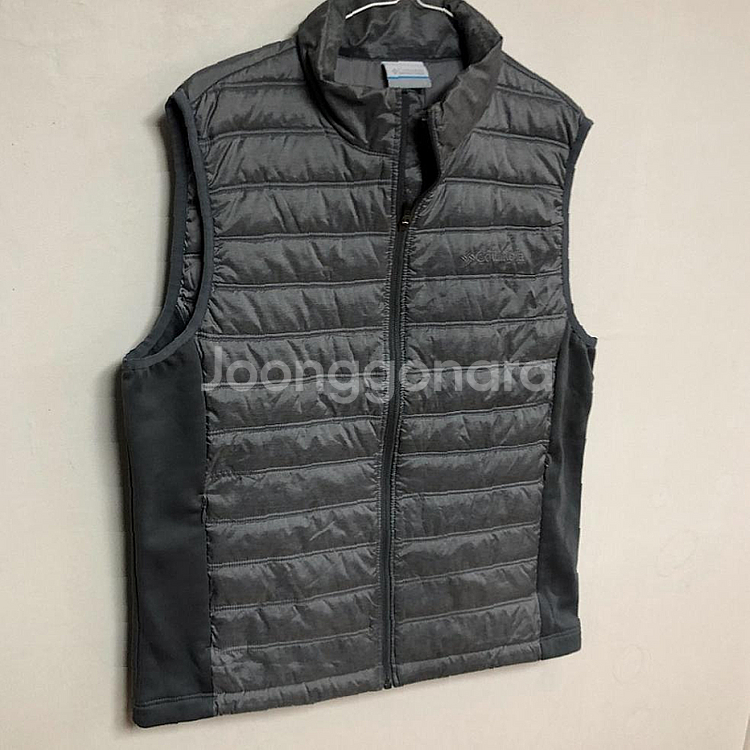 컬럼비아 남성 경량 패딩조끼 100L--1