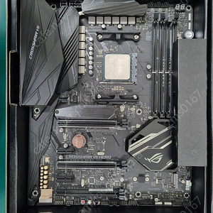 ASUS ROG CROSSHAIR VII HERO (X470) + AMD 라이젠5-4세대 5600