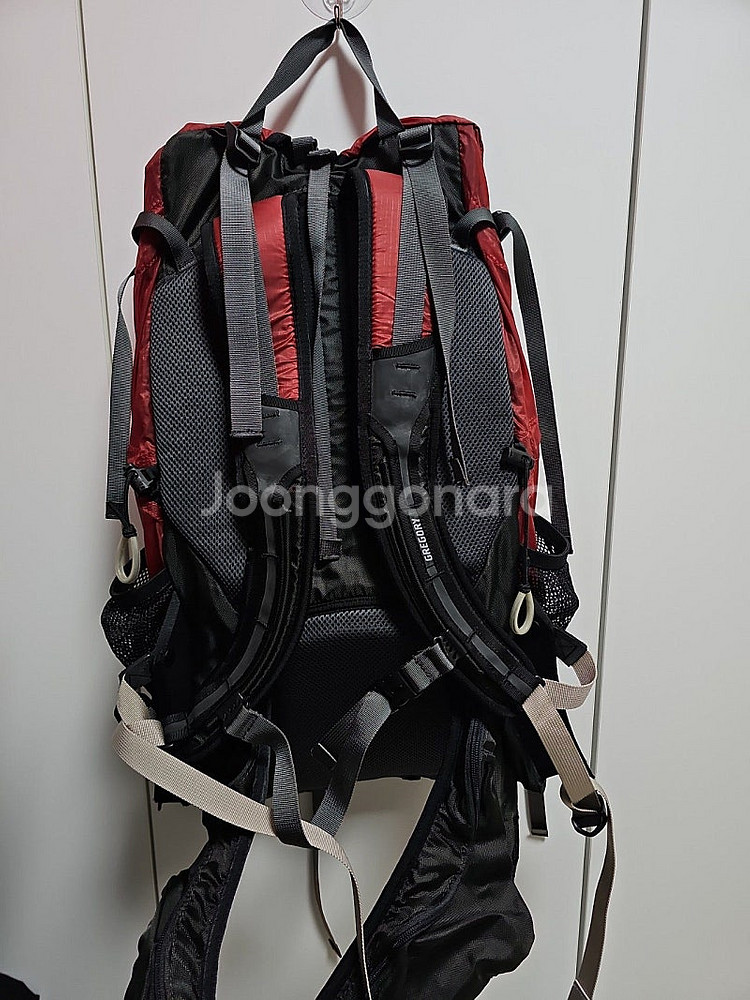 그레고리 정품 40리터 등산여행배낭 싸게팝니다--2