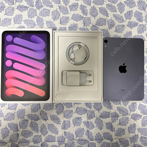 아이패드미니6 퍼플 wifi 61gb 풀박