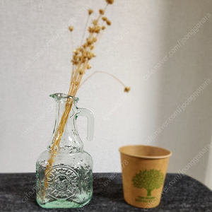 인테리어 엔틱 유리화병