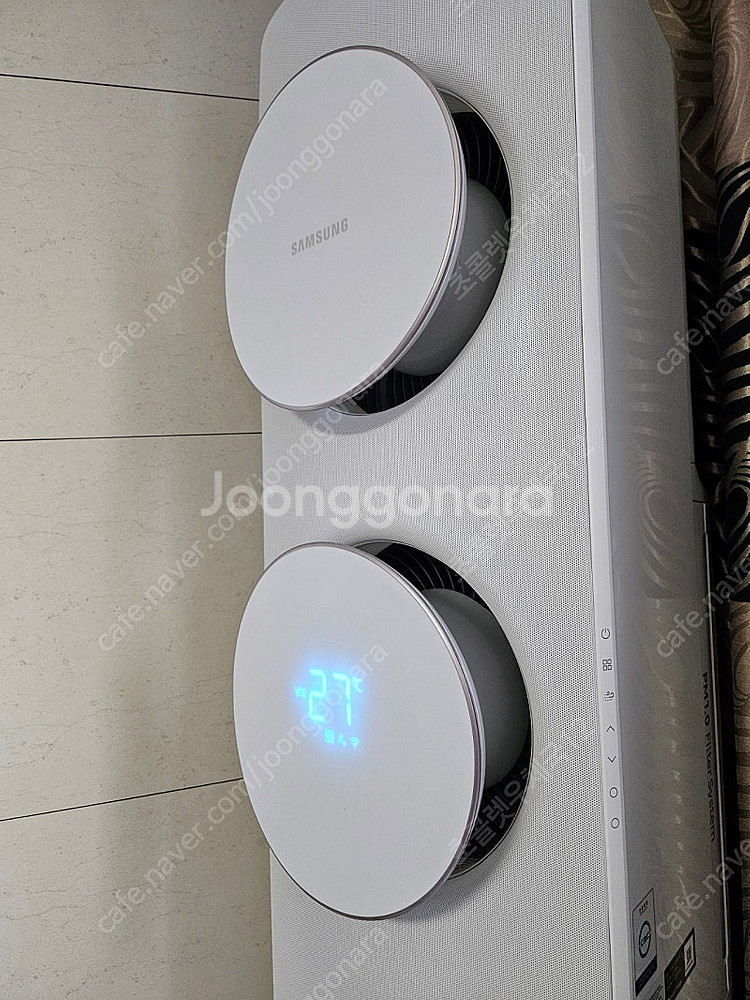 [가격인하] 삼성 무풍에어컨 2 in 1 (실외기포함)--3