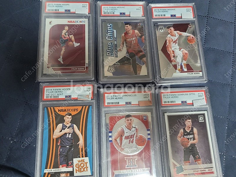 nba 타일러히로 등급카드 여러가지--0