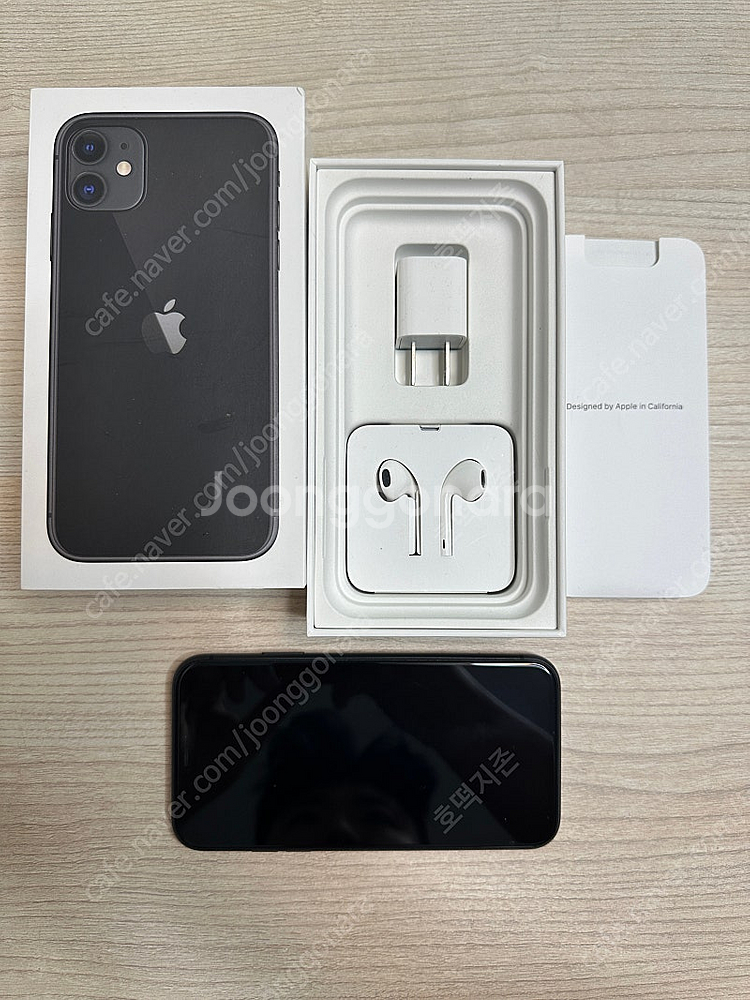 [아이폰] 애플 아이폰 11 블랙 128GB 중고 판매합니다. (박스 있음)--0