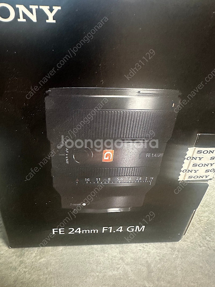 [부산] 소니 SEL24F14GM e-mount 렌즈--0