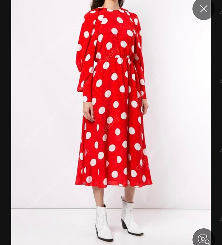Msgm 폴카 도트 원피스 산다라박 원피스 가격내림 이미지