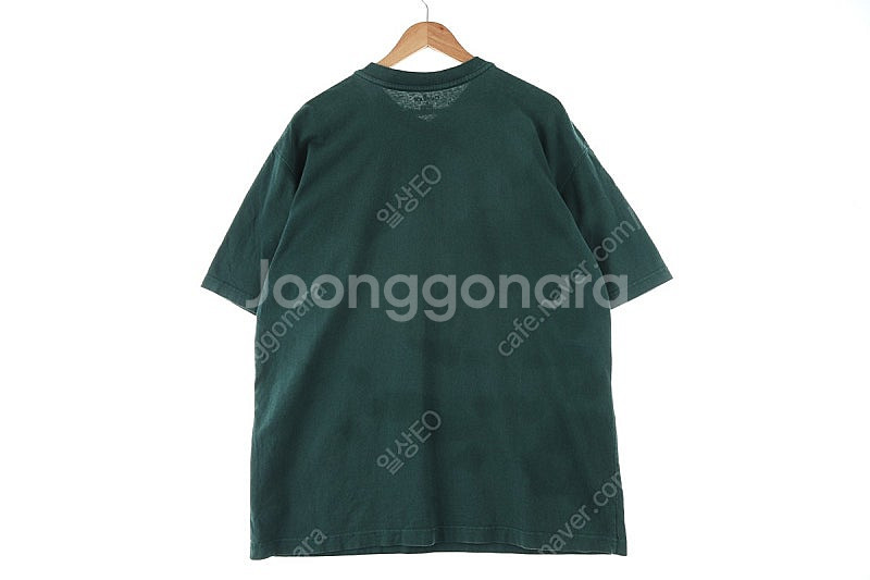 (L) 칼하트 반팔 티셔츠 그런지 이염 그린--5