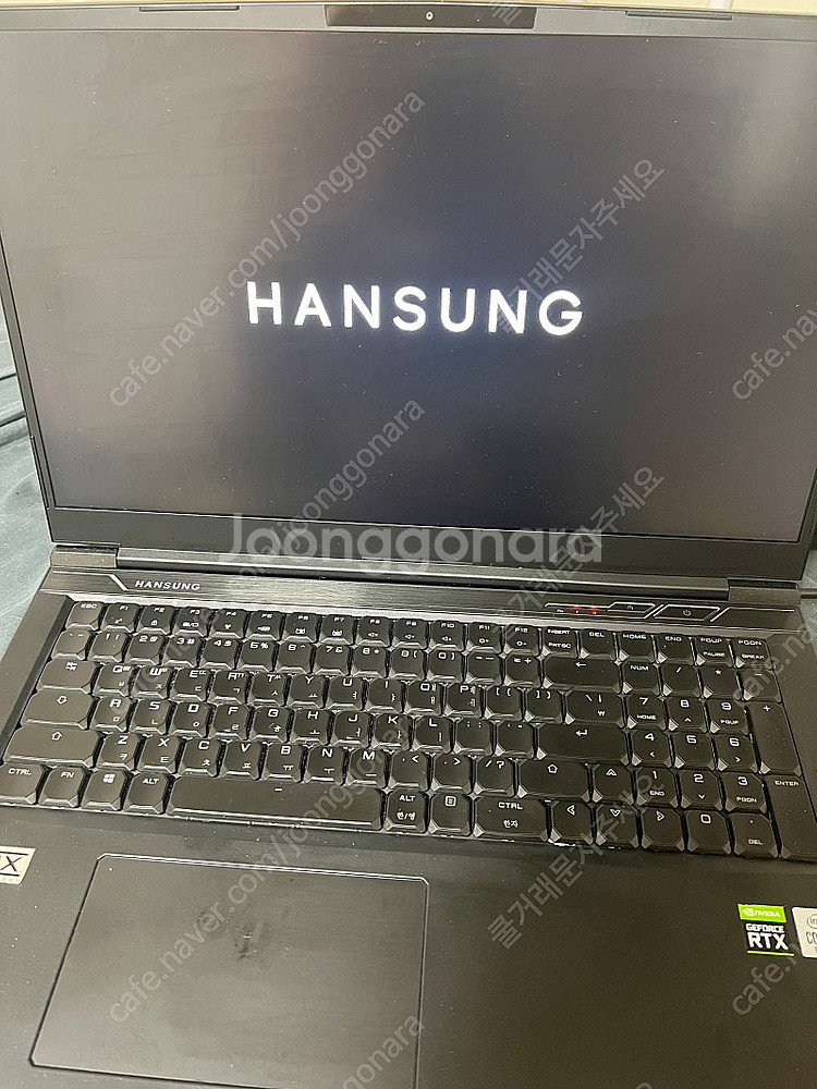 한성 게이밍노트북 고사양 17.3인치 판매합니다 i7 ...--1