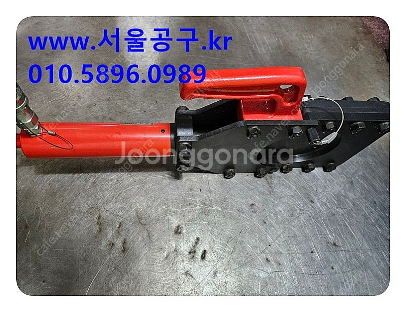 이즈미유압절단기P-100A 사무실 진열품--2