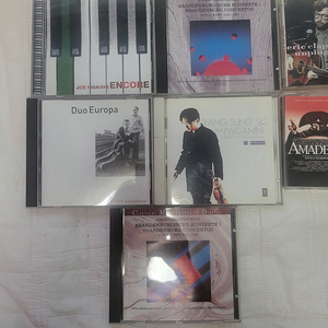 음반 CD_ 조히사시,Duo Europa,양성식 파가니니,Bach CD2장, Angelica 안젤리카