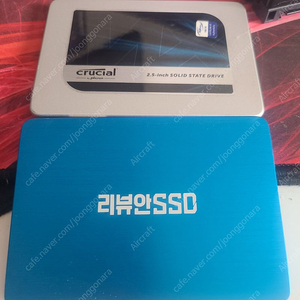 리뷰안 SSD 240gb, MX300 크루셜 275gb SSD 판매합니다