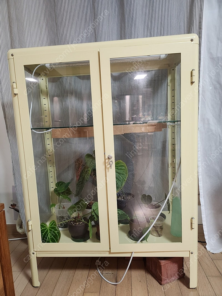 이케아 파브리셰르 장식장 온실장--1