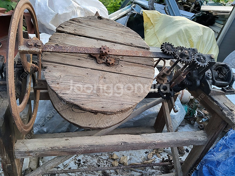 옛날새끼꼬는기계--0