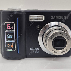 삼성 Samsung Kenox S500 디지털 카메라 디카 판매