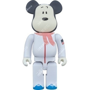 베어브릭 스누피 1000 우주비행사 Bearbrick x Peanuts Snoopy Astronaut 1000% Multi