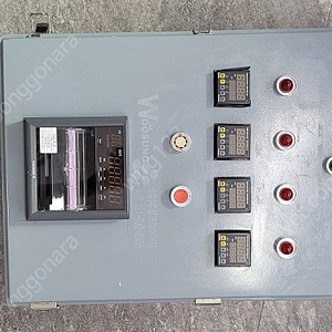 온도조절 컨트롤 박스 Temperature control box YOKOGAWA SR10006 RECODER 온도제어판넬 배전함 분전함