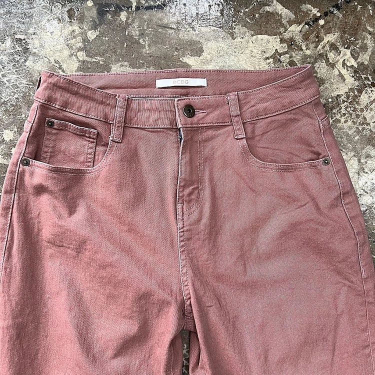 28) BCBG 와이드팬츠 청바지 와이드 청바지 데님팬츠 타임 시스템 이미지