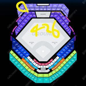 최강야구vs동의대 외야지정석 426구역 통로 2연석 최저가