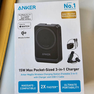 앤커 ANKER 3in1 무선충전기