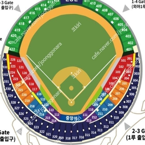 8월 16일 금요일 기아 VS LG 3루 블루석 네이비석 2연석 4연석 8/16 [잠실야구장]