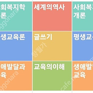 방통대 교육학과 1학년 1학기 교재