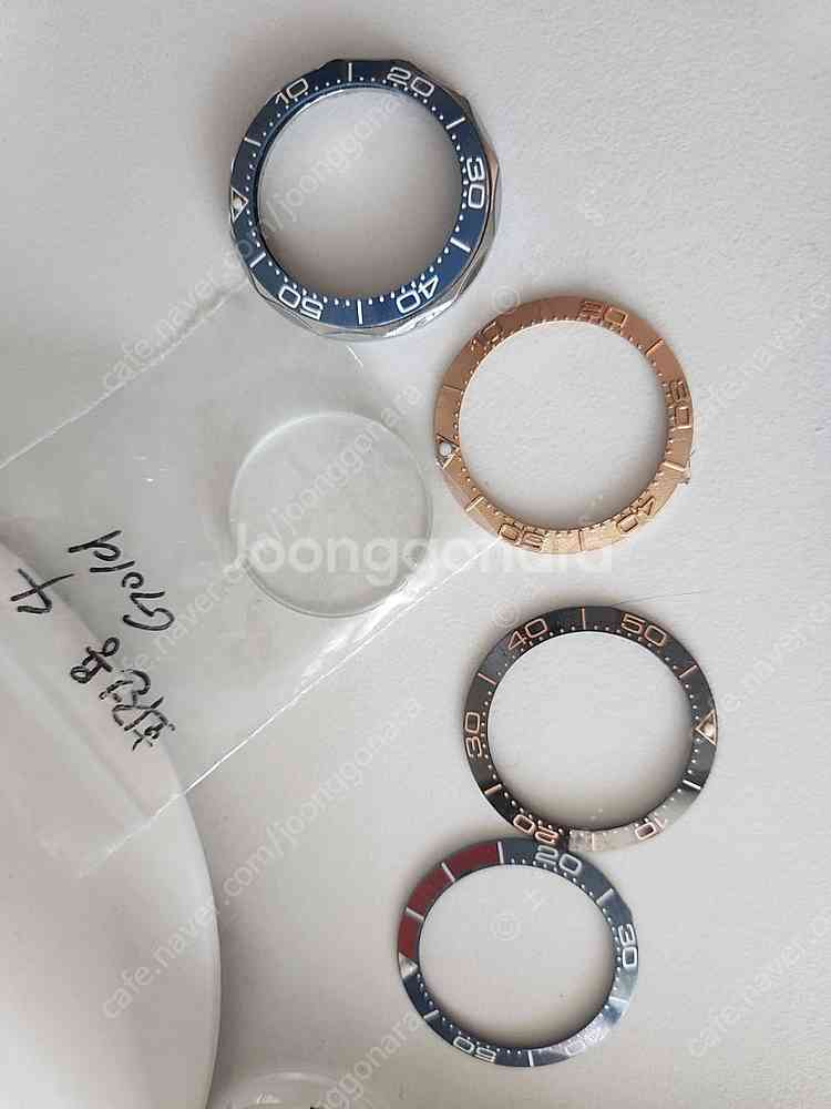 워치3 41, 워치4 42mm 오메가 커스텀 재료--0