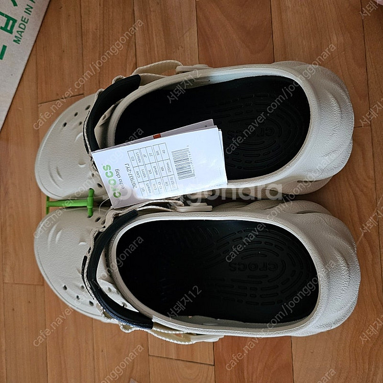 크록스 에코클로그 본블랙 270 새상품 판매--1