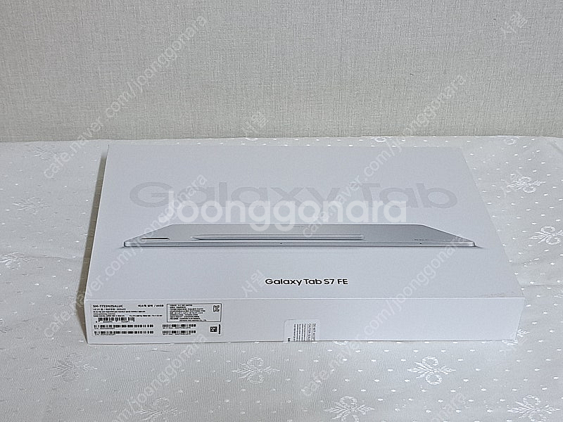 갤럭시탭 S7 FE 64GB 미스틱 실버 새제품 판매합...--0