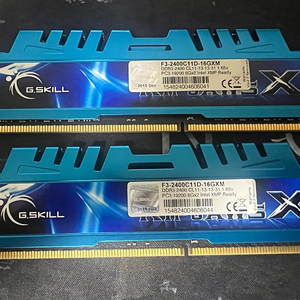 G.SKILL DDR3 8GB RAM 2개 한세트 8기가 램 DDR3 2400 PC3 19200