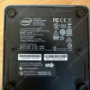 nuc10 10세대 i5 ( nuc10i5fnk )