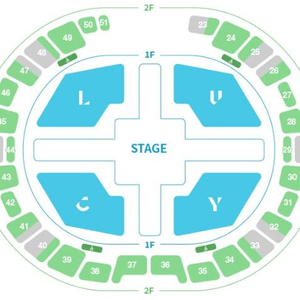 [8/24, 8/25] LUCY 루시 | 스탠딩 플로어 C구역, 지정석 2층 43구역, 48구역 1석, 2연석 양도