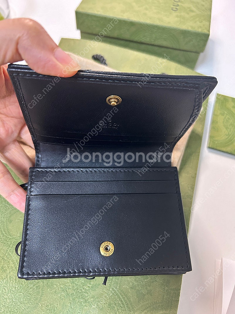 정품 구찌 카드지갑 완전 새상품 팔아요--2