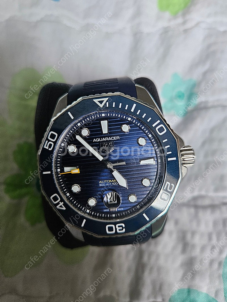 태그호이어아쿠아레이서 (청판)43mm--1
