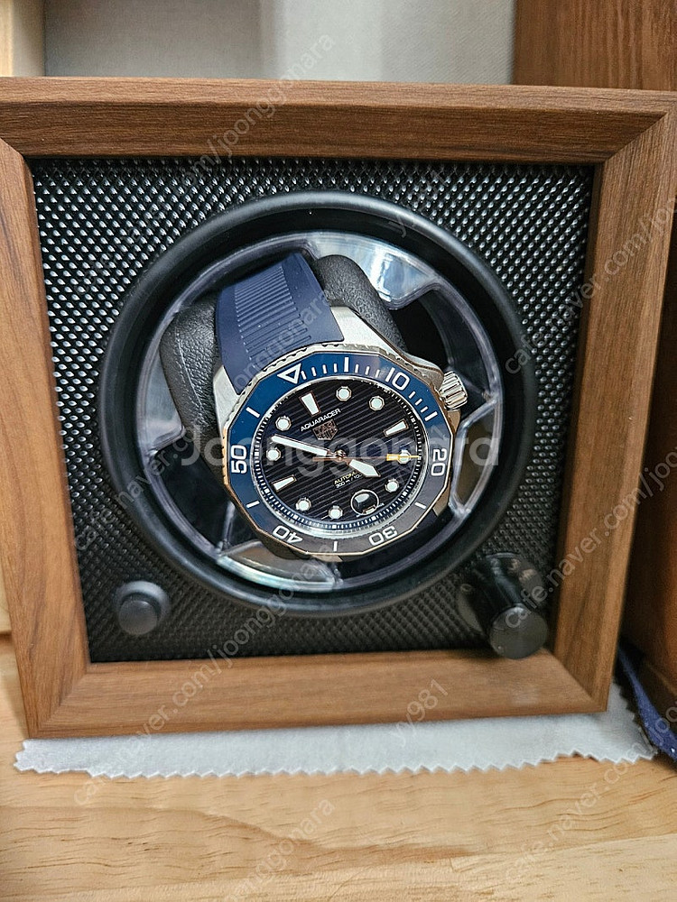 태그호이어아쿠아레이서 (청판)43mm--3