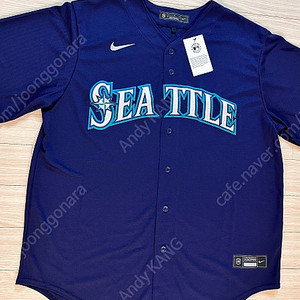 [새상품]시애틀 마리너스(Seattle Mariners) 레플리카, XL사이즈