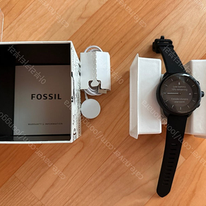 [Fossil] Gen 6 HYBRID FTW7080 Black 스마트 워치