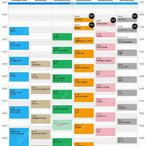 썸머소닉, 섬머소닉, 써머소닉 서머소닉 도쿄 양일권 1매 26만원