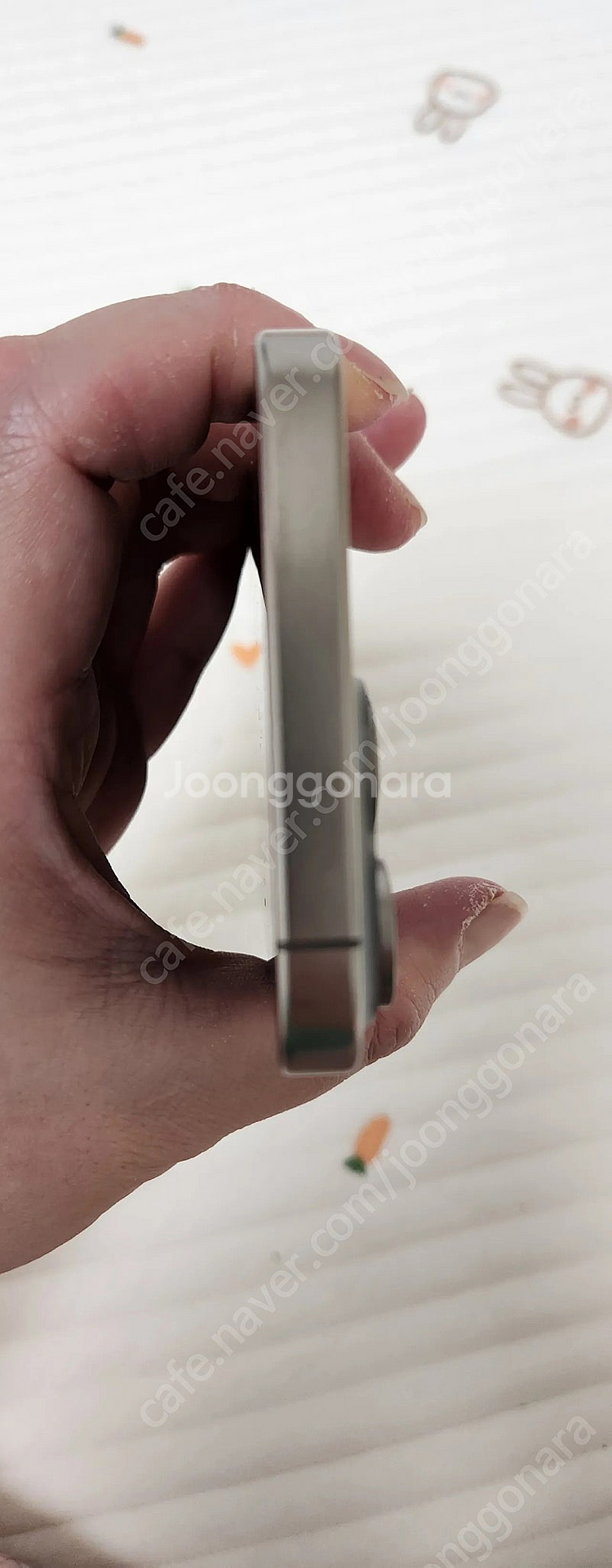 아이폰15 프로맥스 네추럴티타늄 애케플 양도 판매--4