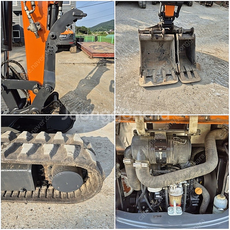 농장용 농사용 중고굴삭기 2021년 두산 DX35코끼리...--5
