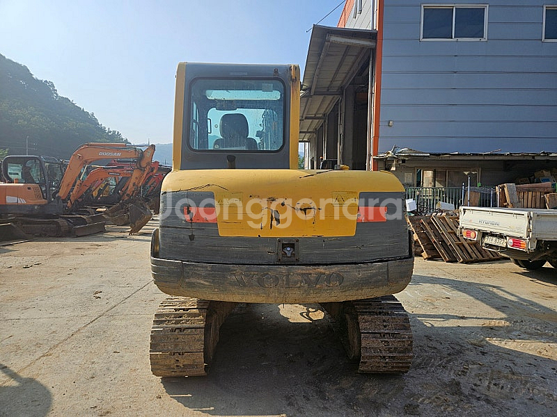 중고굴삭기매매 볼보 EC55B 코끼리집게 2005년식 ...--2