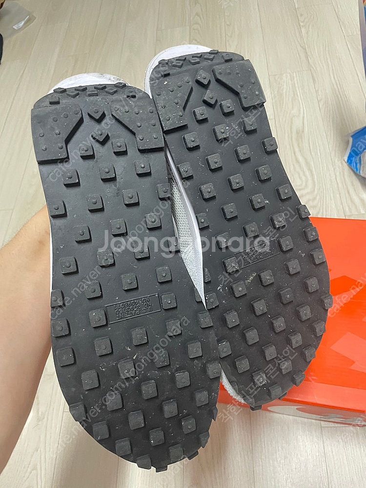 나이키x사카이x프라그먼트 그레이 255 팝니다--4
